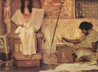 Joseph Overseer of Pharoah's Granaries (mk24), Alma-Tadema, Sir Lawrence